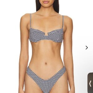 Gingham Checkered Bikini Set